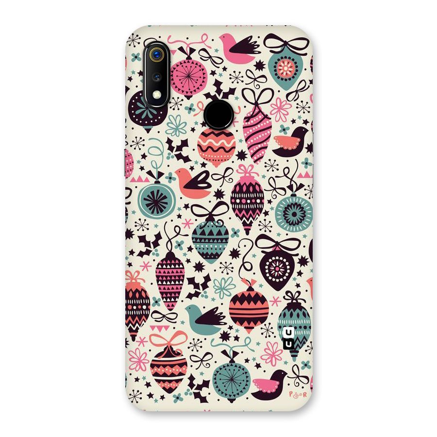 Celebration Pattern Back Case for Realme 3