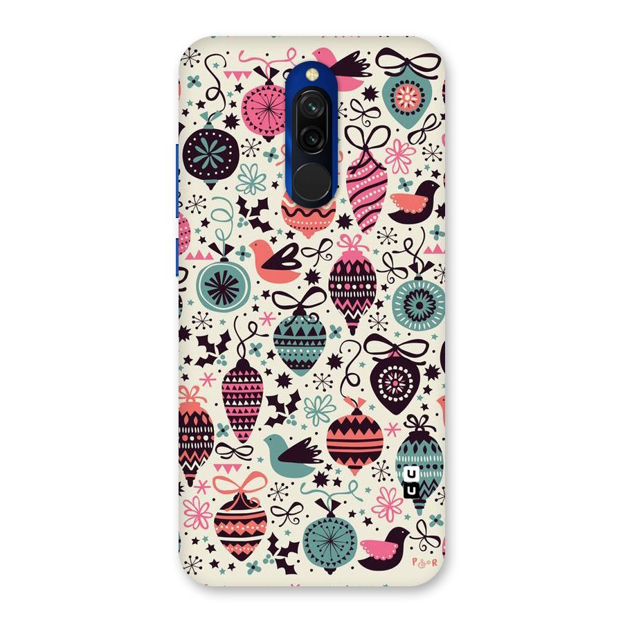 Celebration Pattern Back Case for Redmi 8