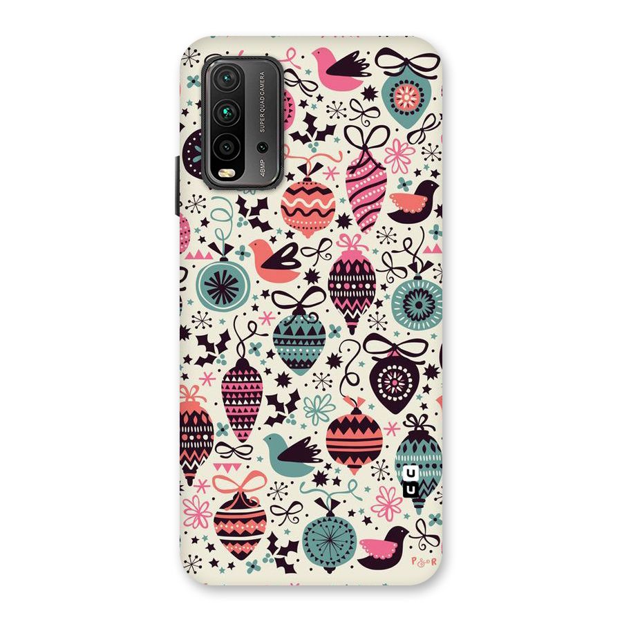 Celebration Pattern Back Case for Redmi 9 Power