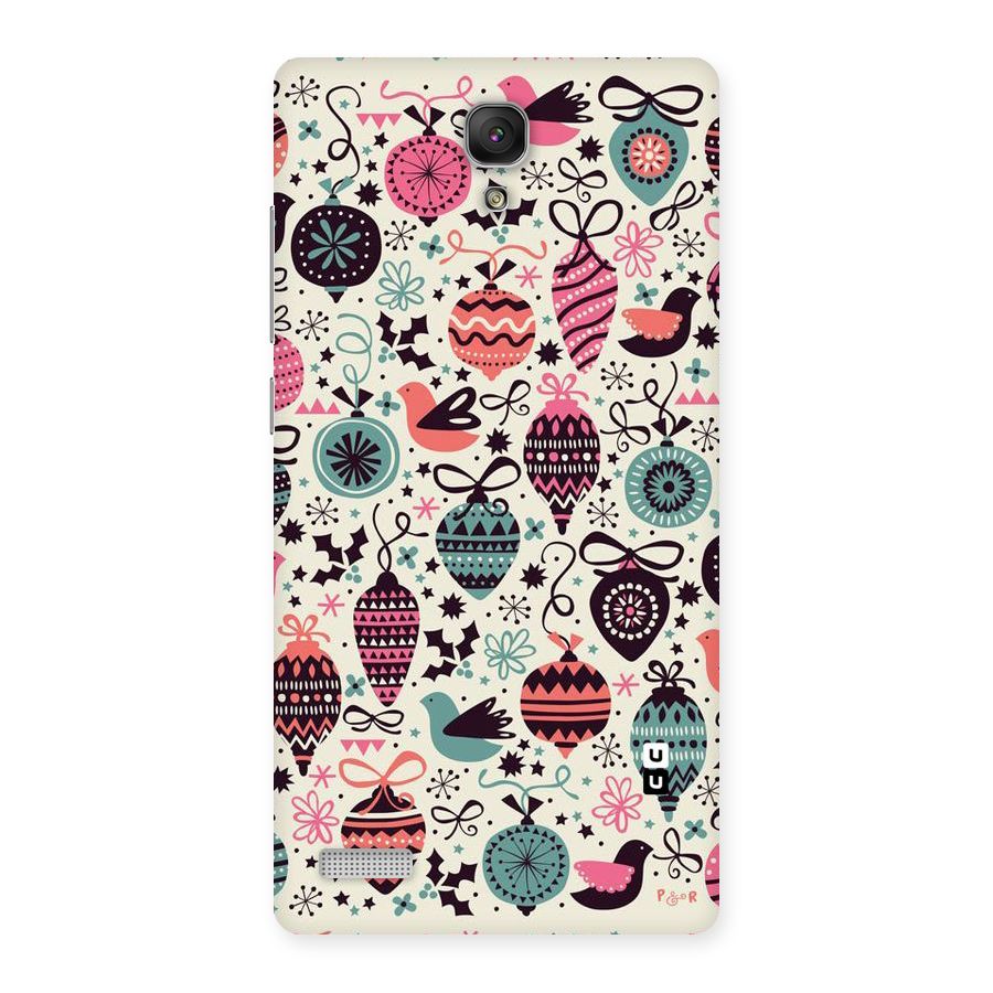 Celebration Pattern Back Case for Redmi Note