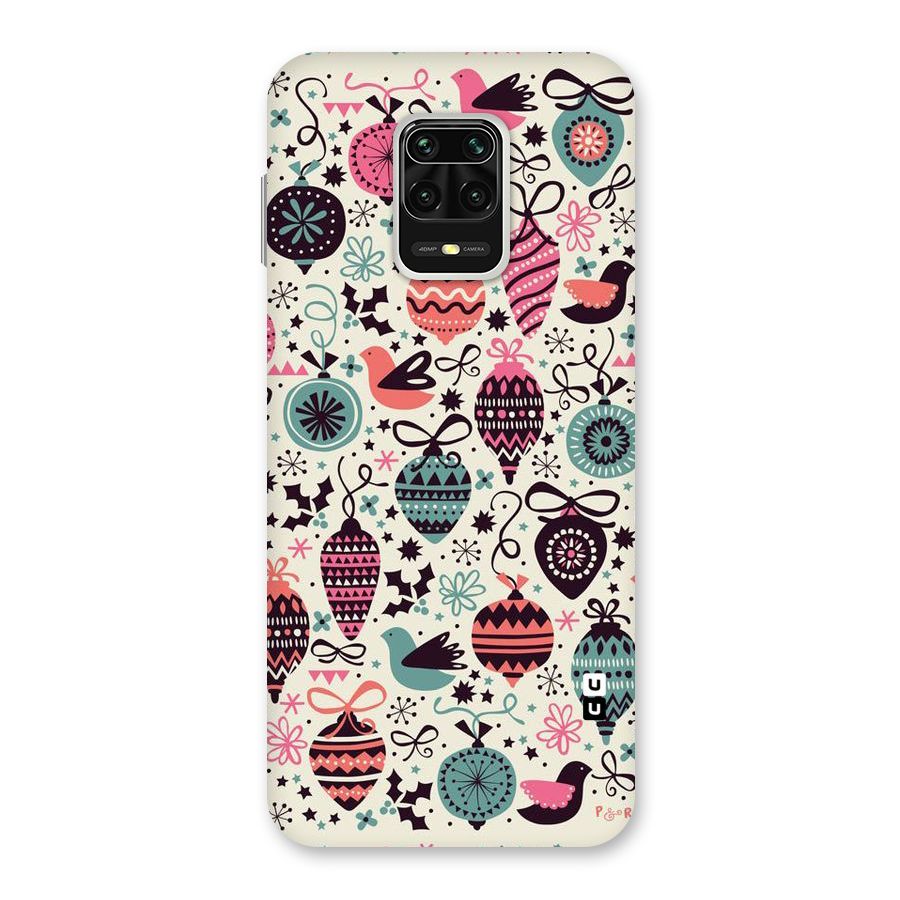 Celebration Pattern Back Case for Redmi Note 9 Pro