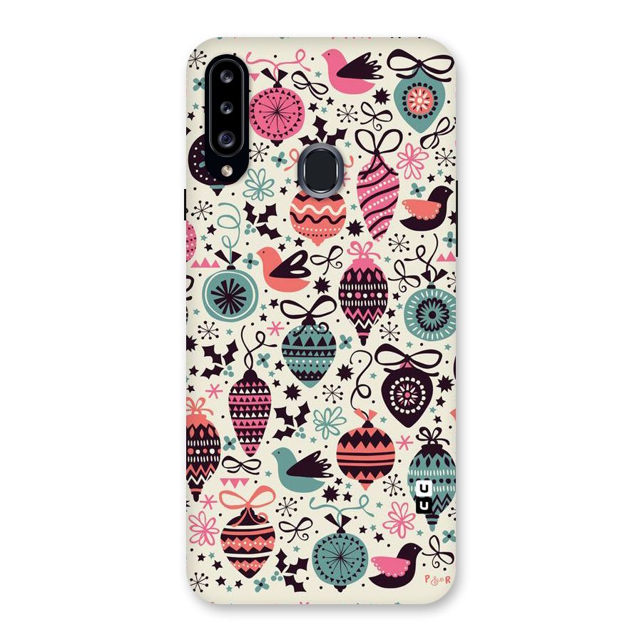 Celebration Pattern Back Case for Samsung Galaxy A20s