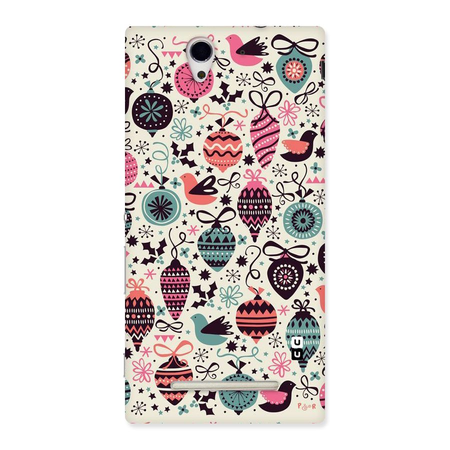 Celebration Pattern Back Case for Sony Xperia C3