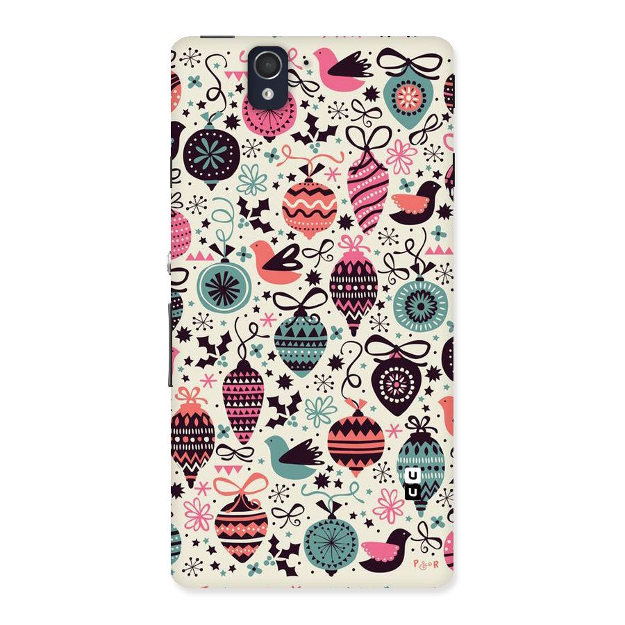 Celebration Pattern Back Case for Sony Xperia Z