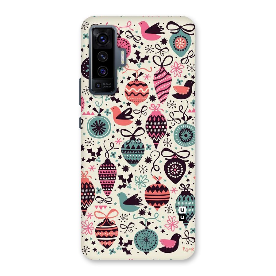 Celebration Pattern Back Case for Vivo X50