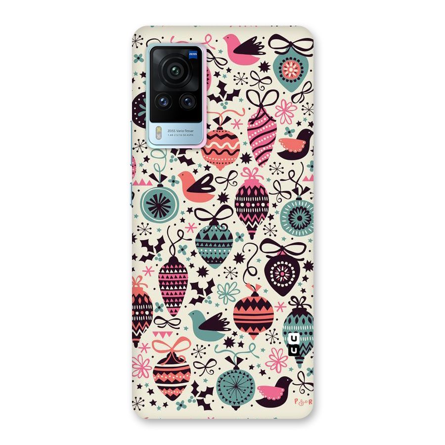 Celebration Pattern Back Case for Vivo X60 Pro