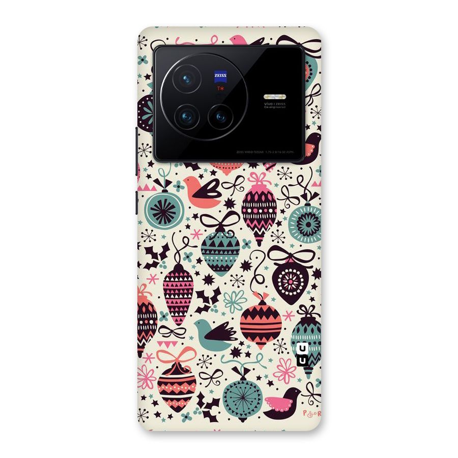 Celebration Pattern Back Case for Vivo X80