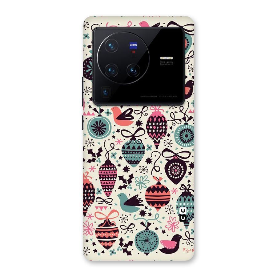 Celebration Pattern Back Case for Vivo X80 Pro