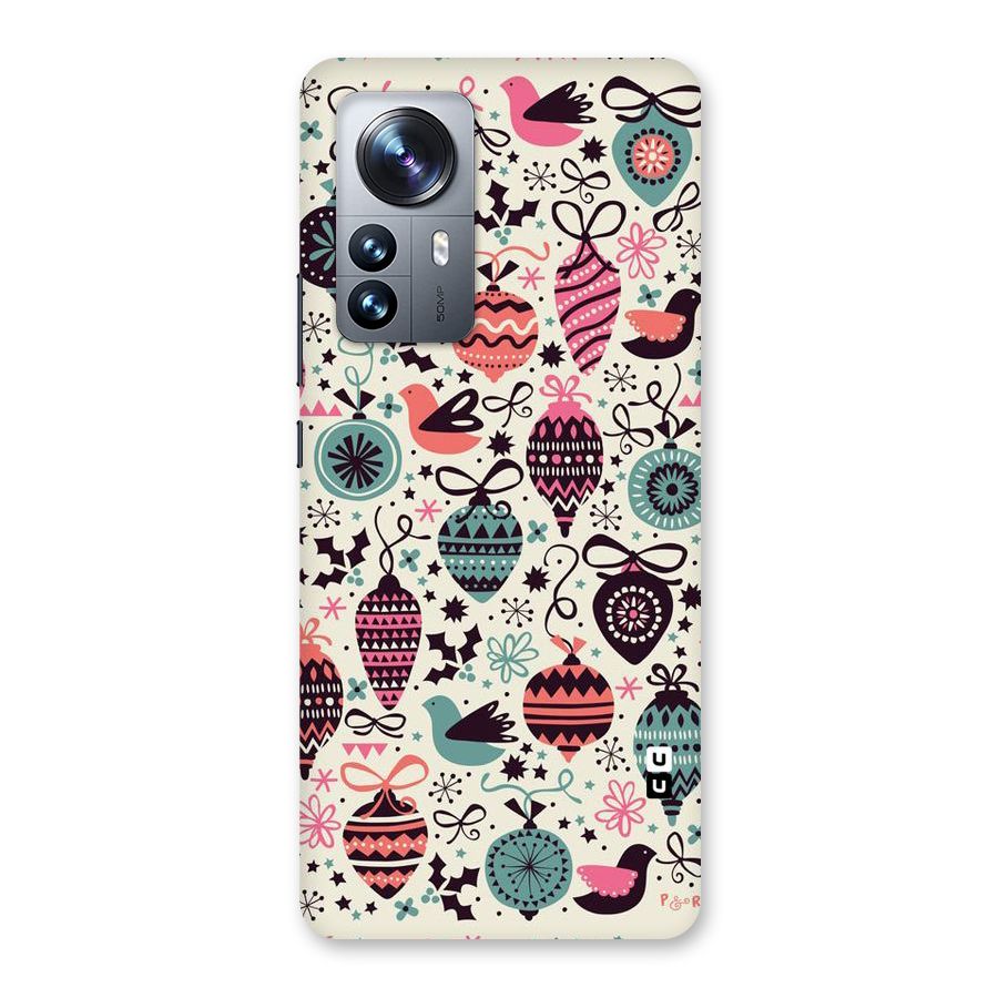 Celebration Pattern Back Case for Xiaomi 12 Pro
