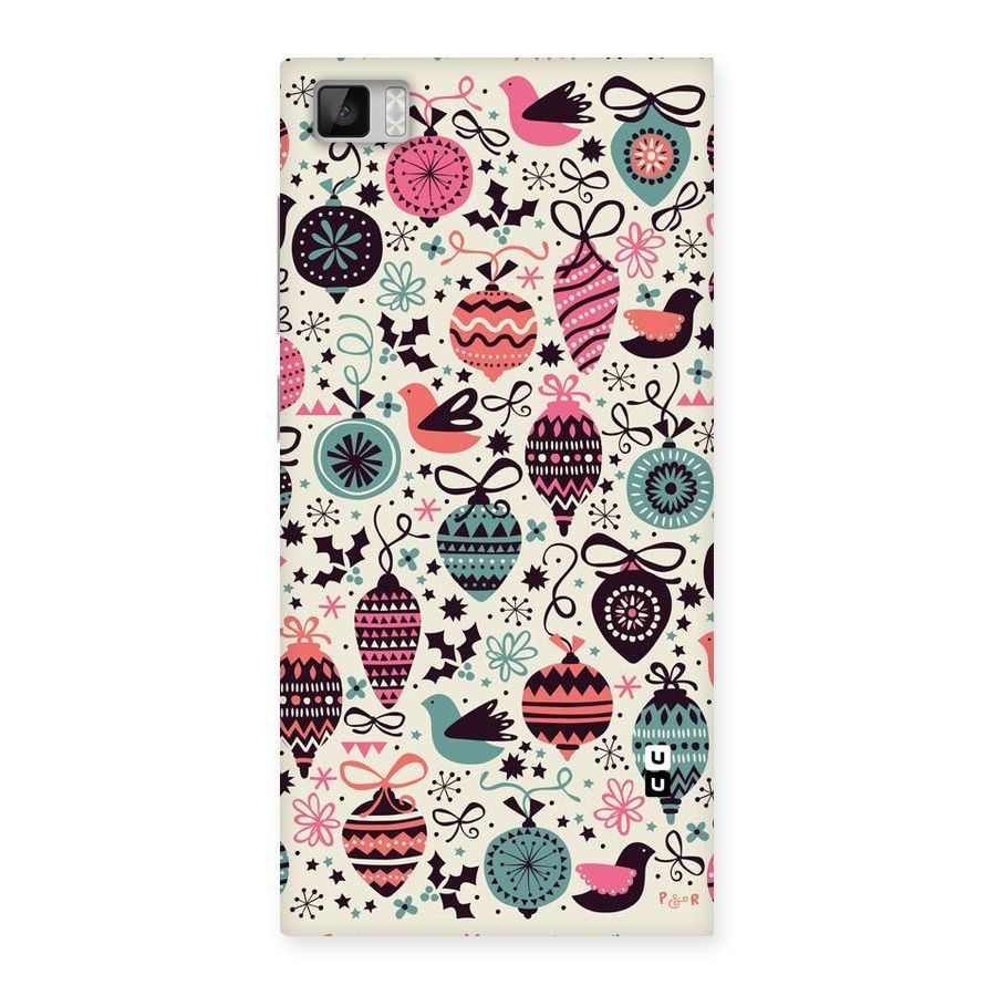 Celebration Pattern Back Case for Xiaomi Mi3