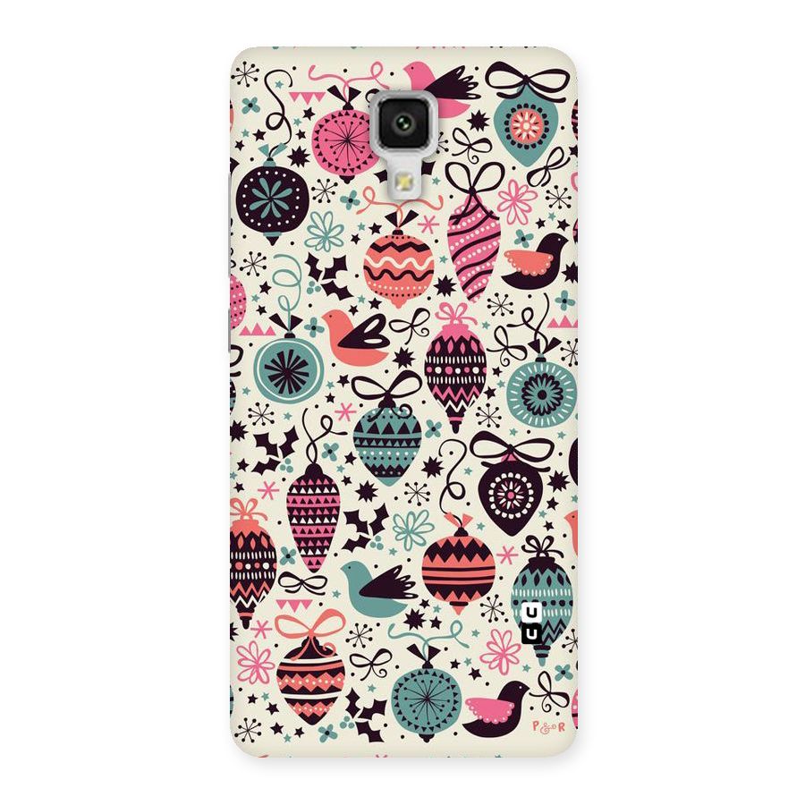 Celebration Pattern Back Case for Xiaomi Mi 4