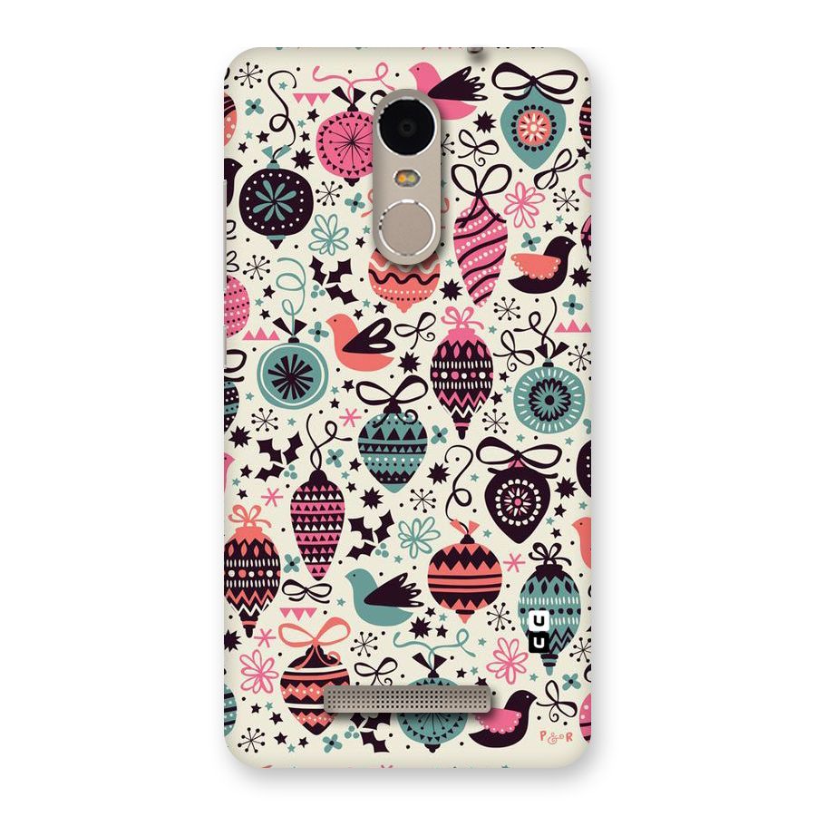 Celebration Pattern Back Case for Xiaomi Redmi Note 3