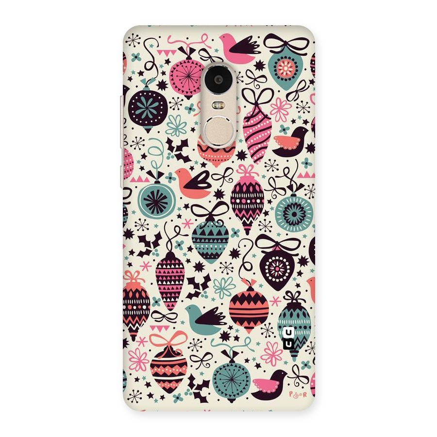 Celebration Pattern Back Case for Xiaomi Redmi Note 4