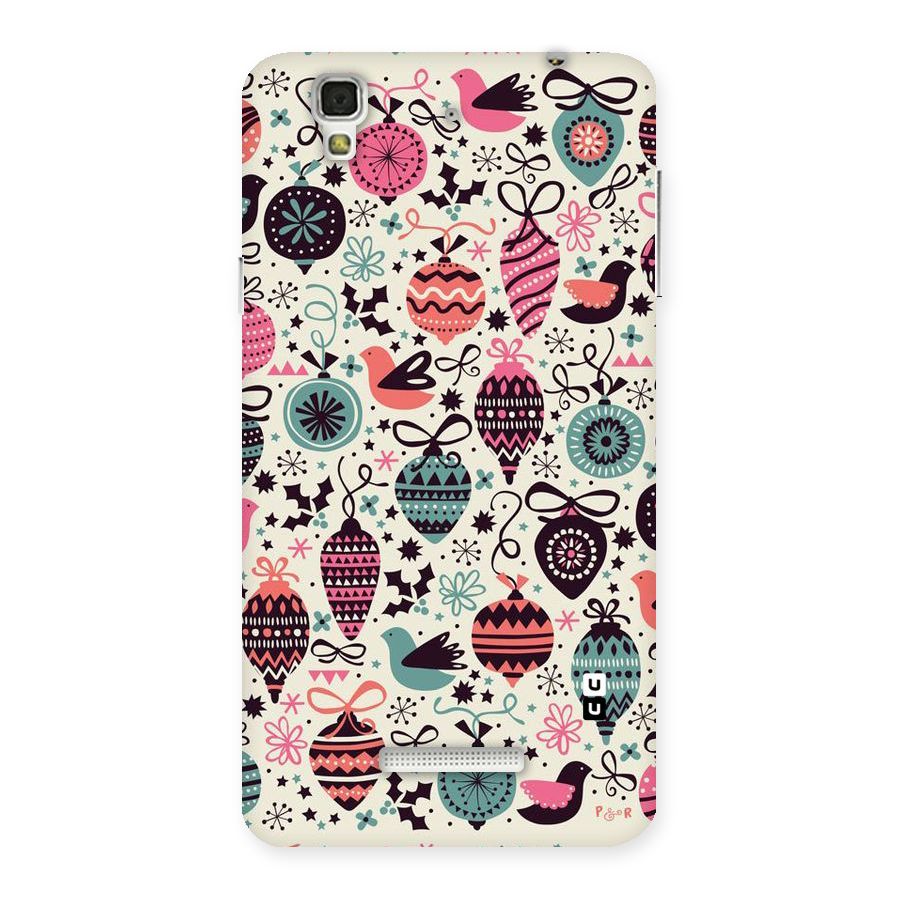 Celebration Pattern Back Case for YU Yureka Plus