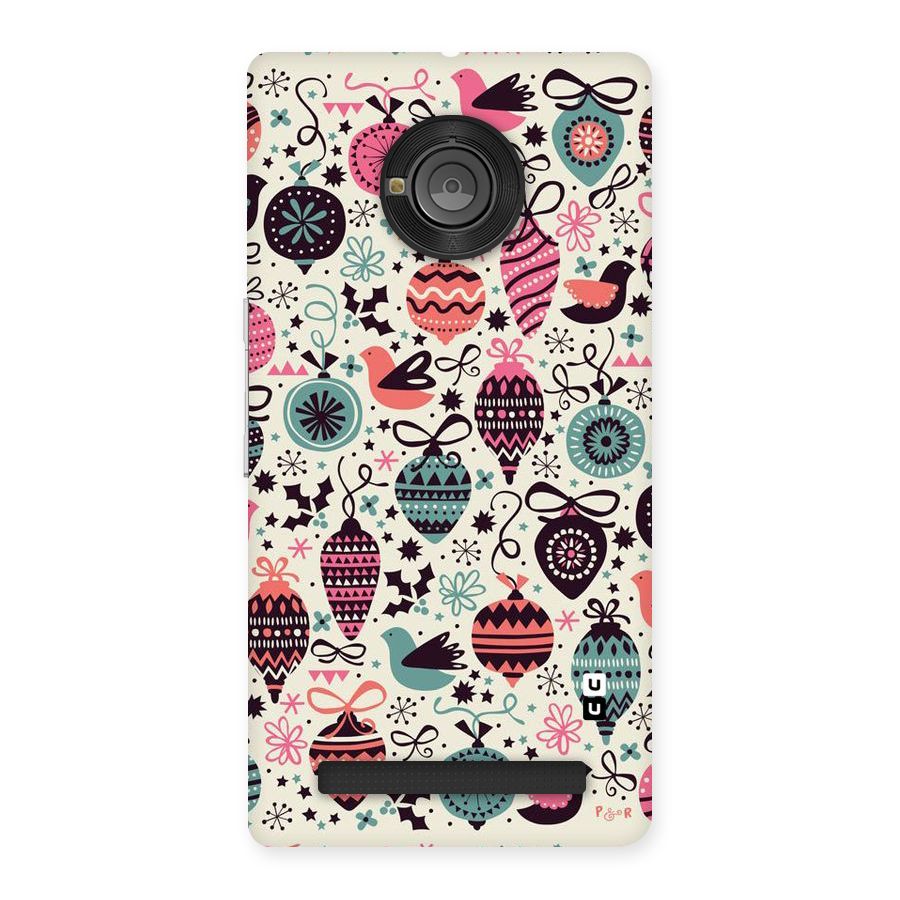 Celebration Pattern Back Case for Yu Yunique