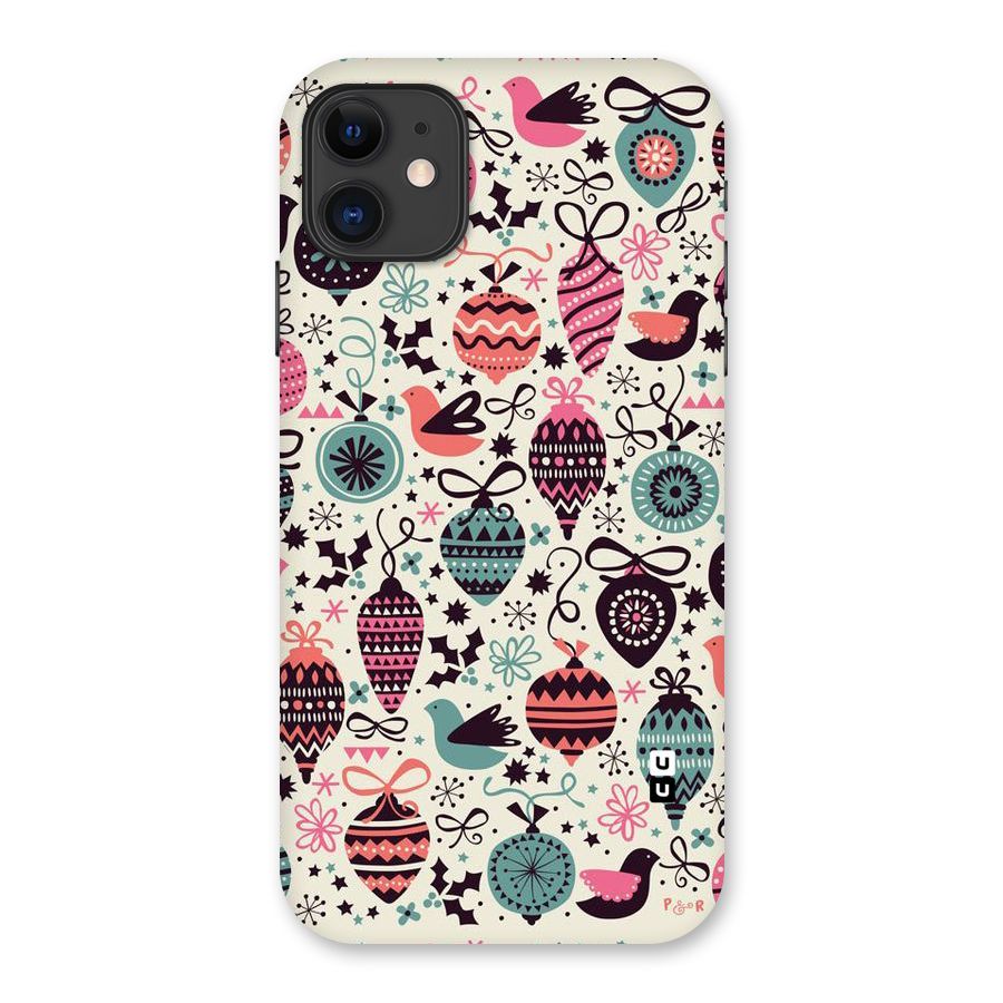 Celebration Pattern Back Case for iPhone 11