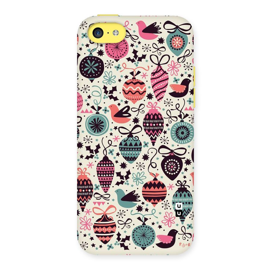 Celebration Pattern Back Case for iPhone 5C