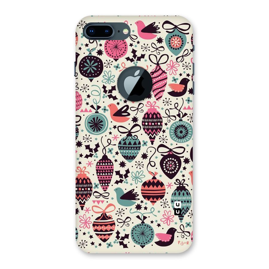 Celebration Pattern Back Case for iPhone 7 Plus Logo Cut