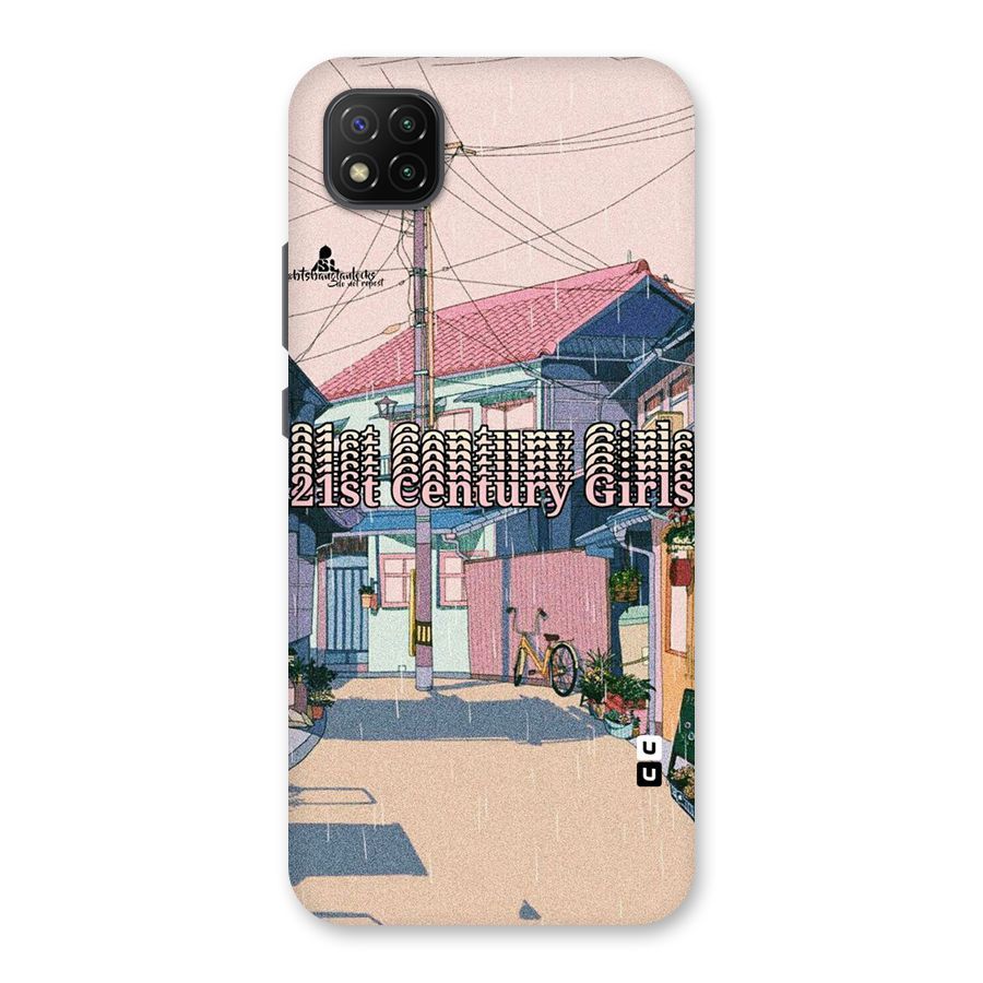 Century Girls Back Case for Poco C3