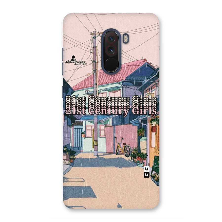 Century Girls Back Case for Poco F1