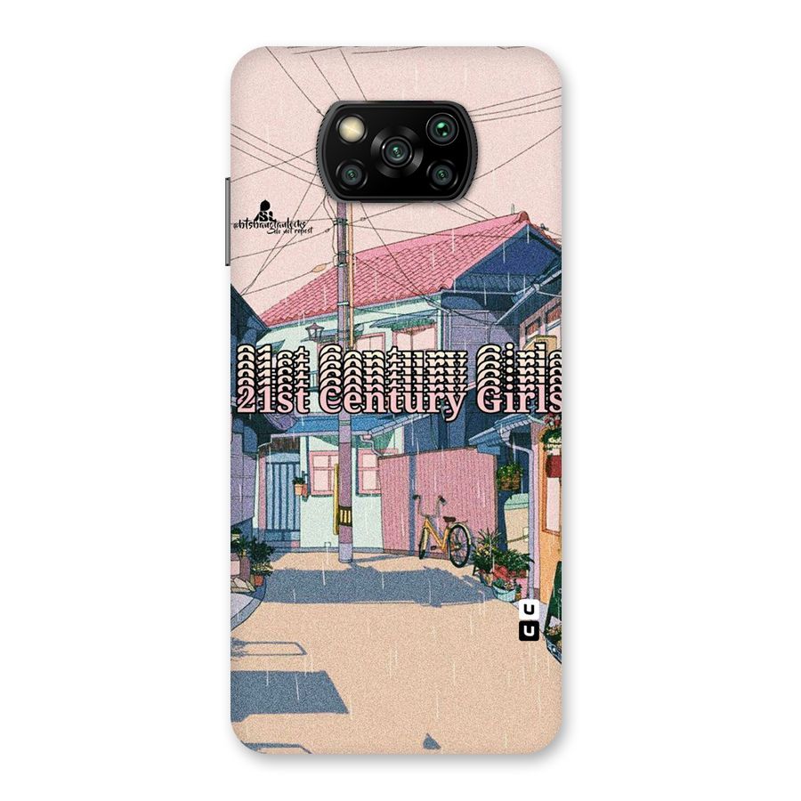 Century Girls Back Case for Poco X3