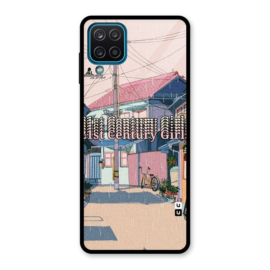Century Girls Glass Back Case for Galaxy A12