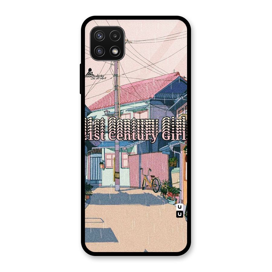 Century Girls Glass Back Case for Galaxy A22 5G