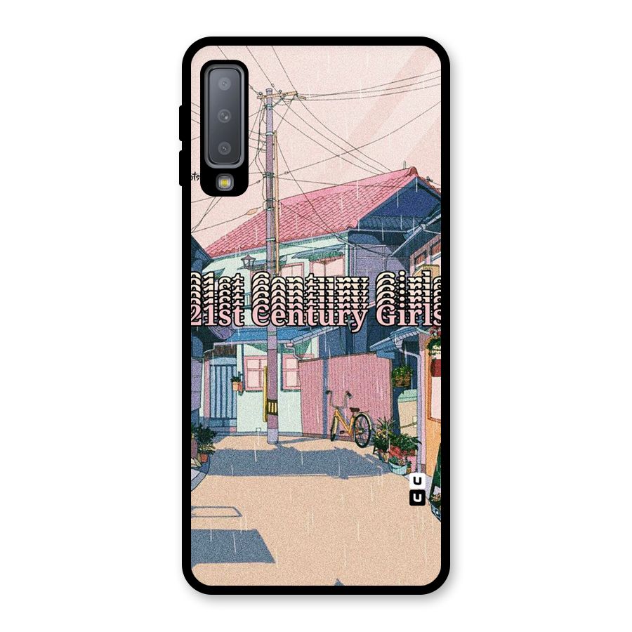 Century Girls Glass Back Case for Galaxy A7 (2018)
