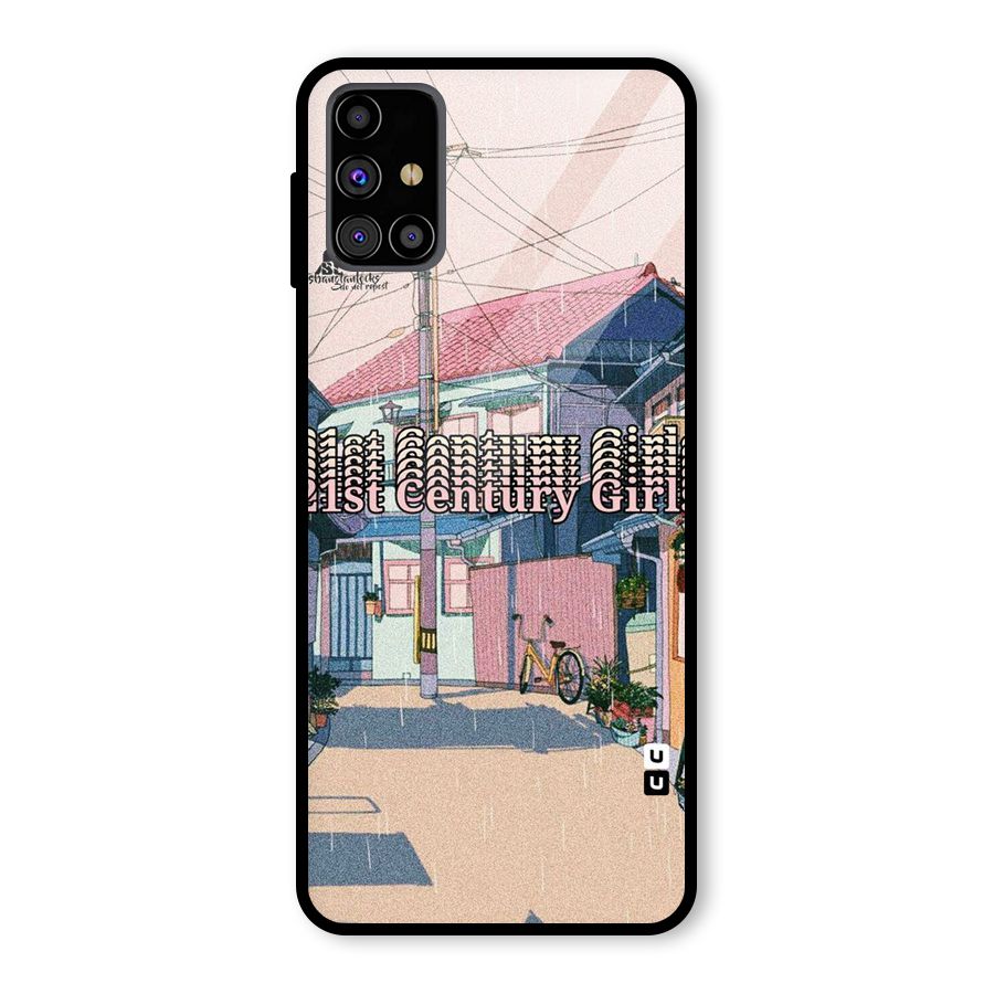 Century Girls Glass Back Case for Galaxy M31s