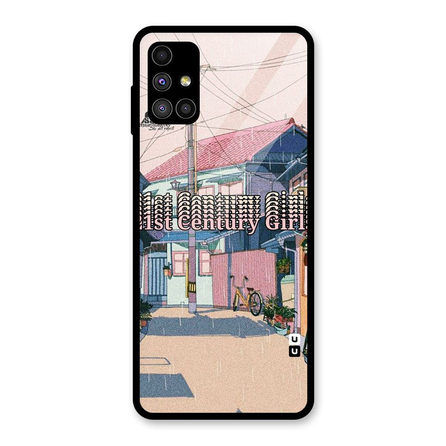 Century Girls Glass Back Case for Galaxy M51