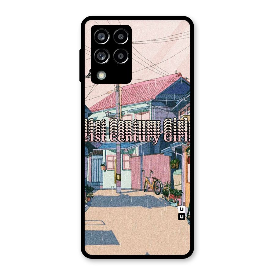 Century Girls Glass Back Case for Galaxy M53 5G