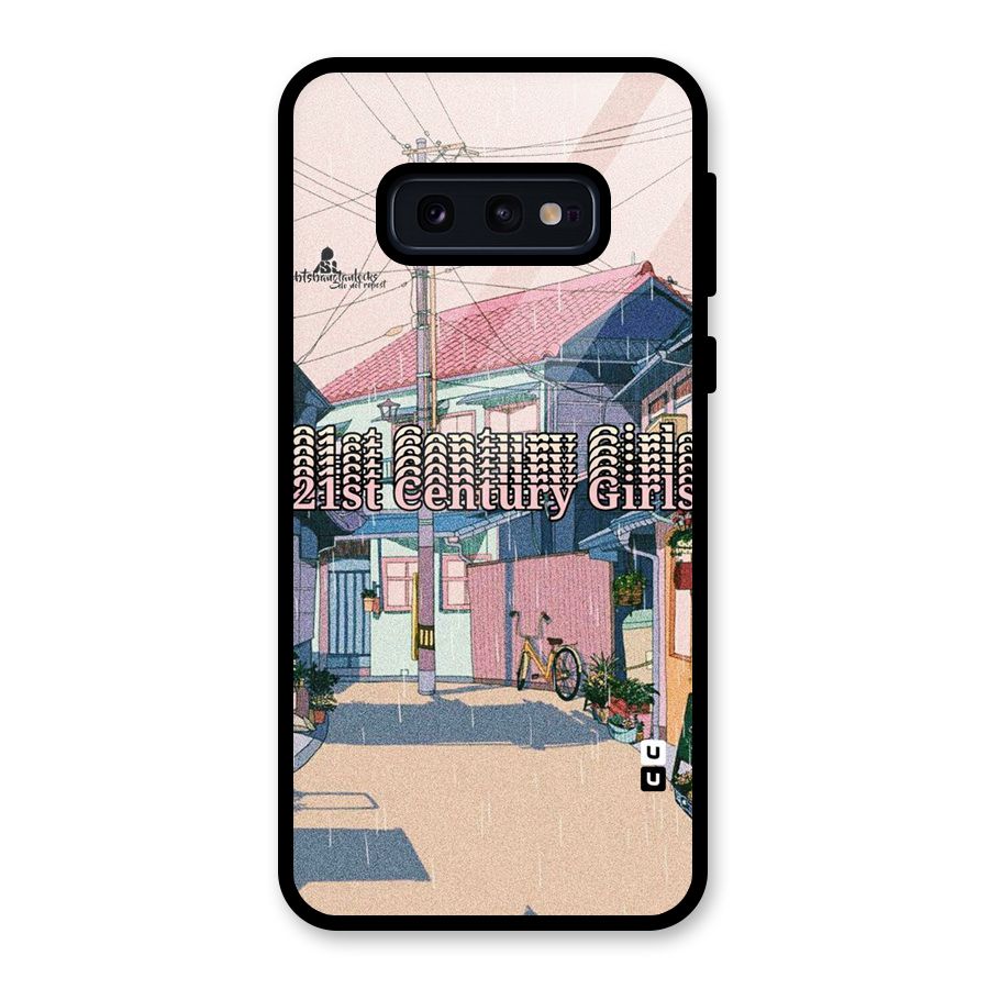 Century Girls Glass Back Case for Galaxy S10e