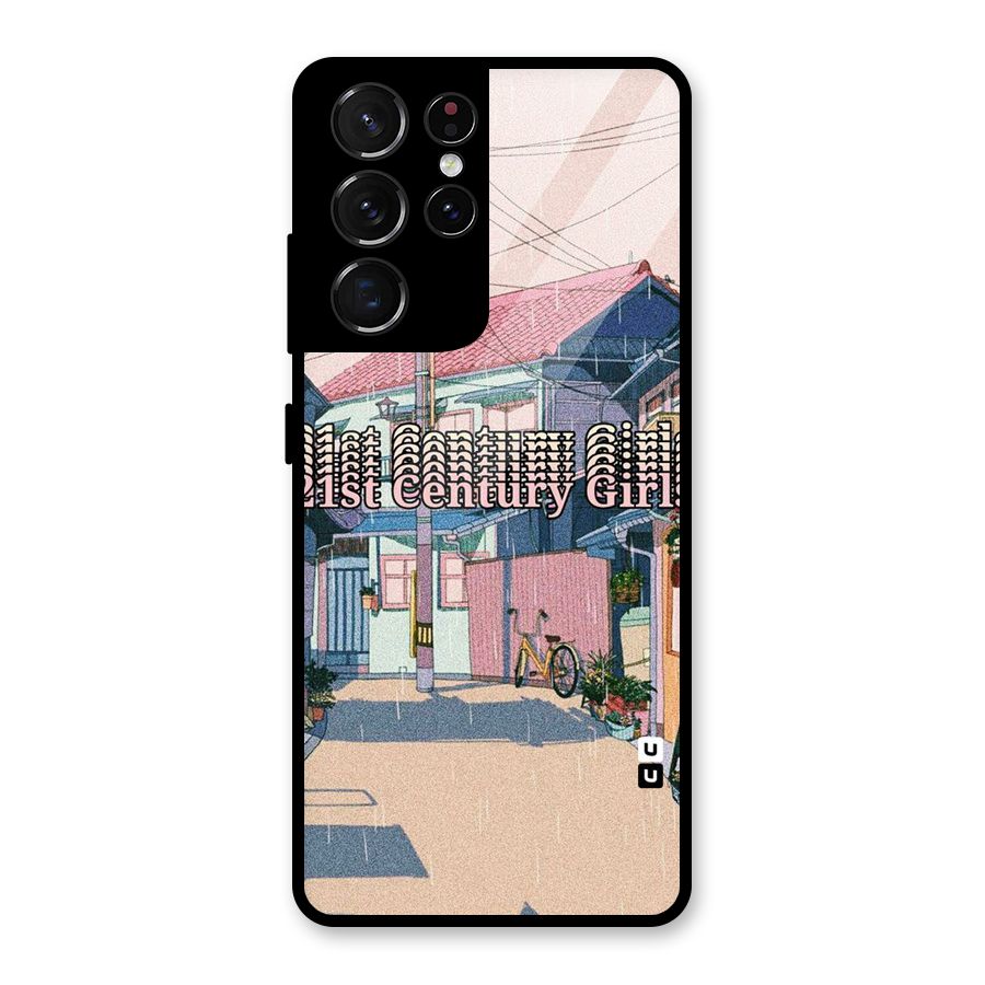Century Girls Glass Back Case for Galaxy S21 Ultra 5G