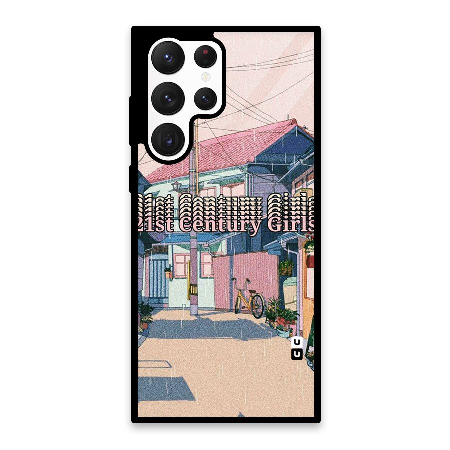 Century Girls Glass Back Case for Galaxy S22 Ultra 5G