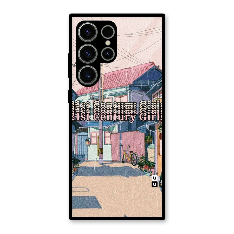Century Girls Glass Back Case for Galaxy S23 Ultra