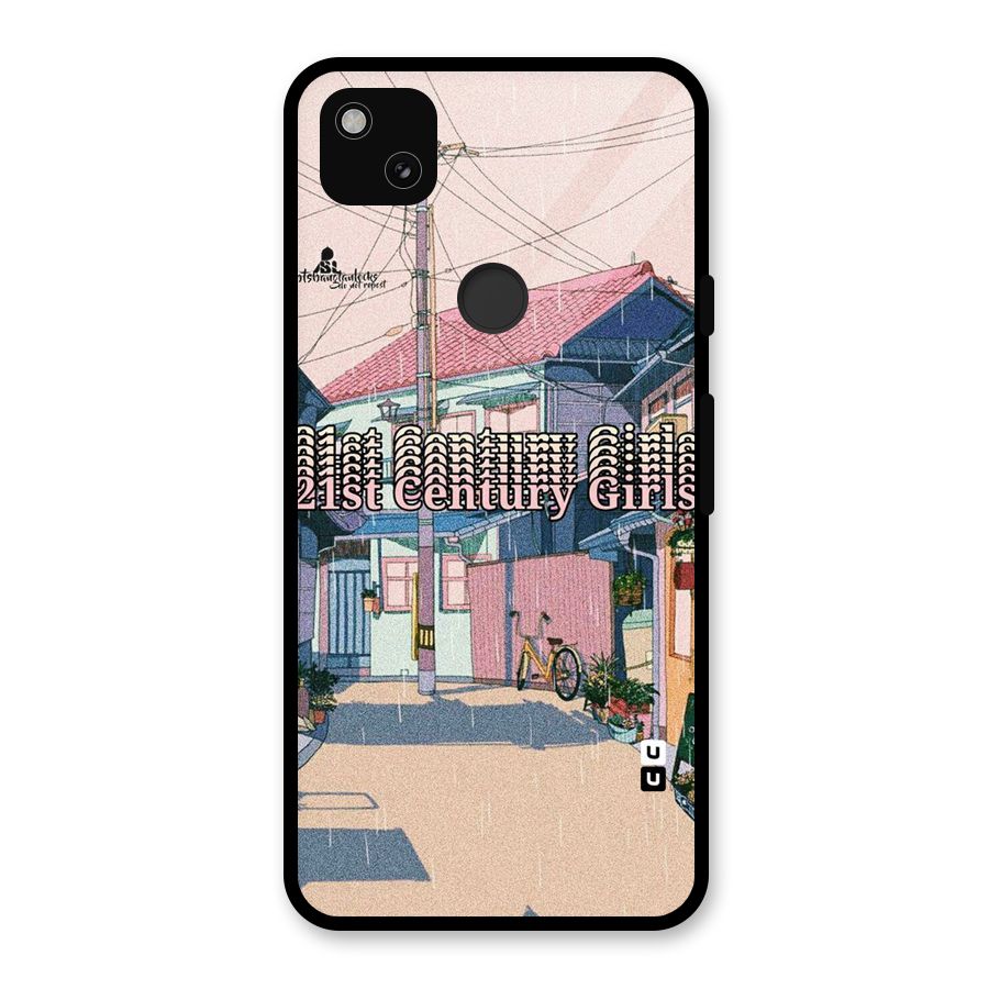 Century Girls Glass Back Case for Google Pixel 4a