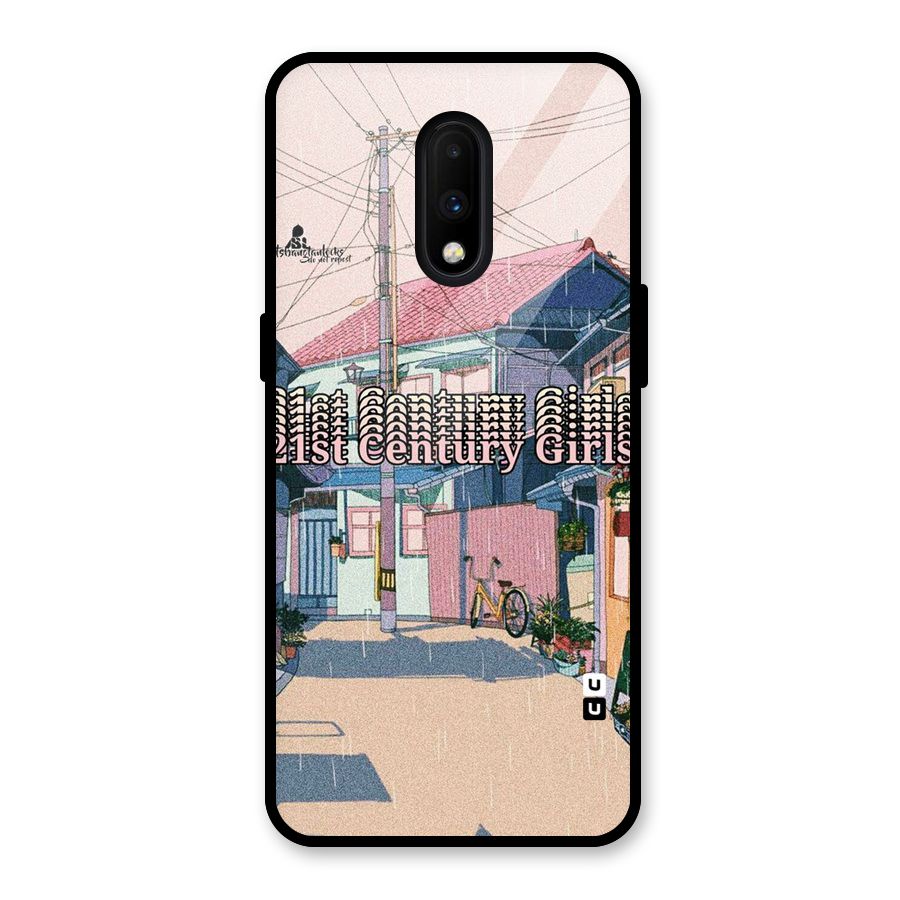 Century Girls Glass Back Case for OnePlus 7