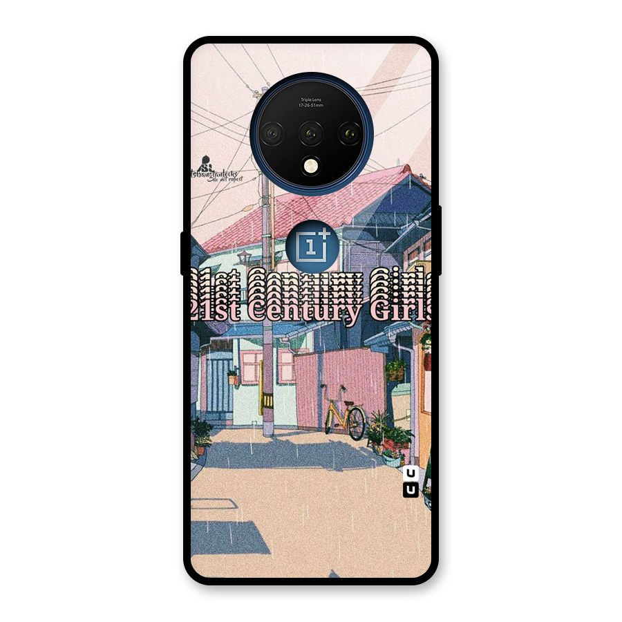 Century Girls Glass Back Case for OnePlus 7T