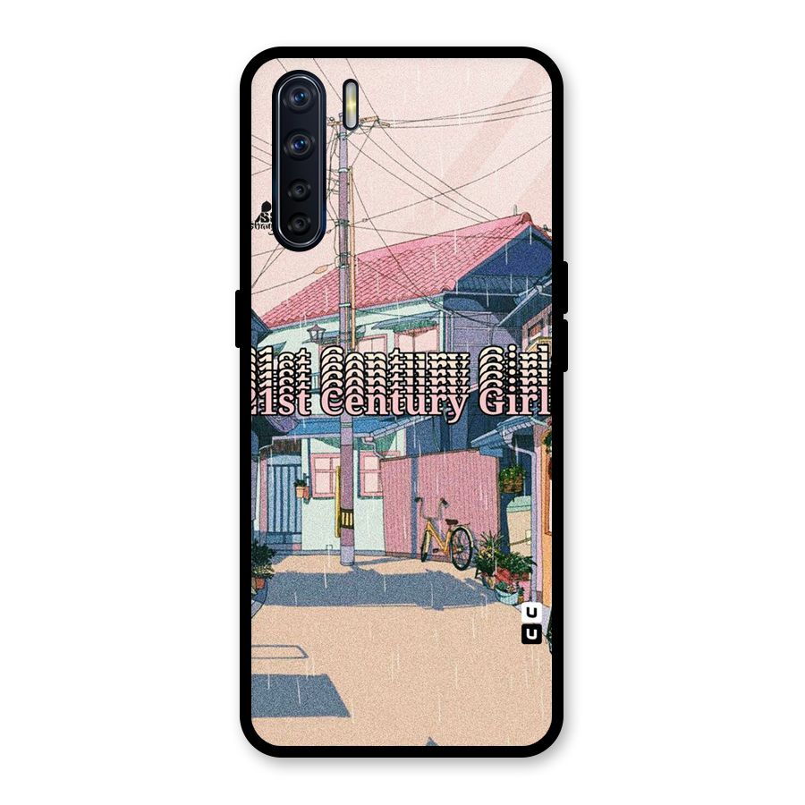 Century Girls Glass Back Case for Oppo F15