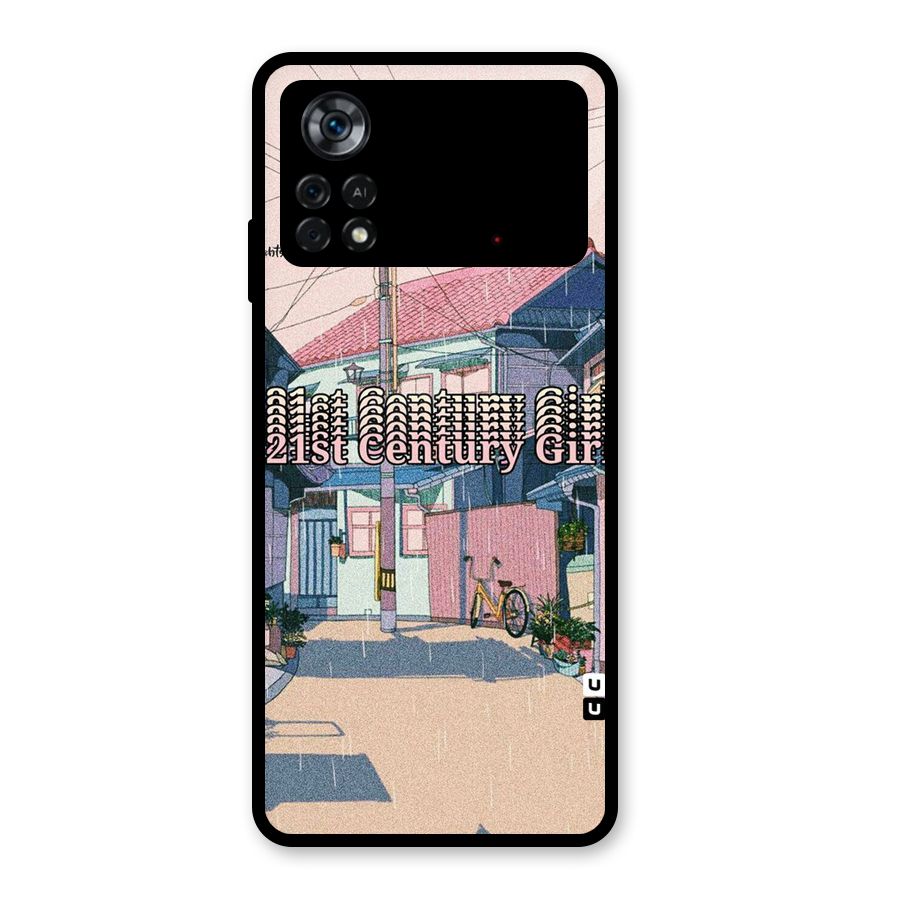 Century Girls Glass Back Case for Poco X4 Pro 5G