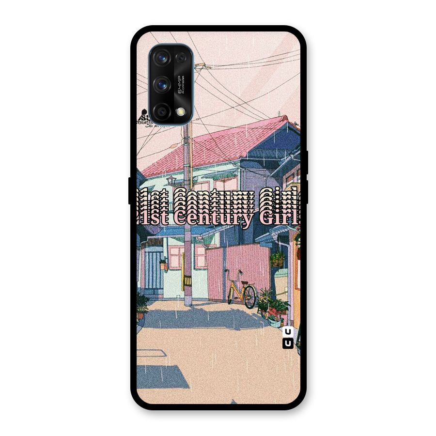 Century Girls Glass Back Case for Realme 7 Pro
