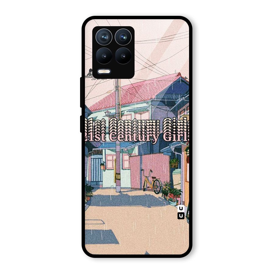 Century Girls Glass Back Case for Realme 8