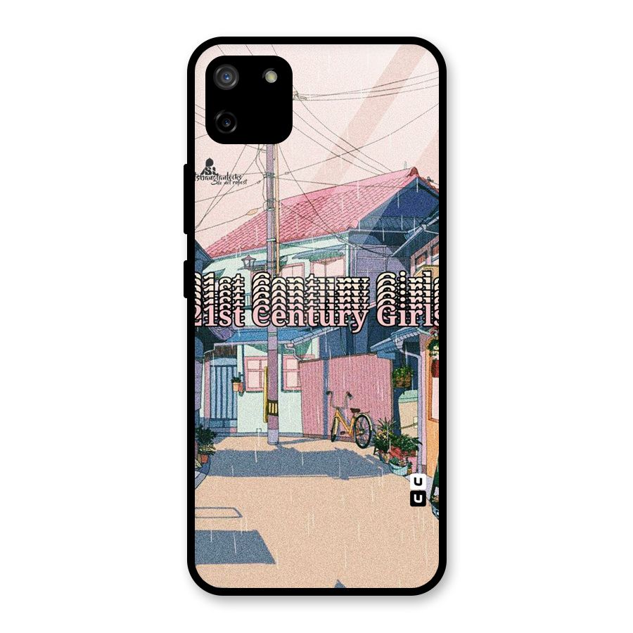 Century Girls Glass Back Case for Realme C11