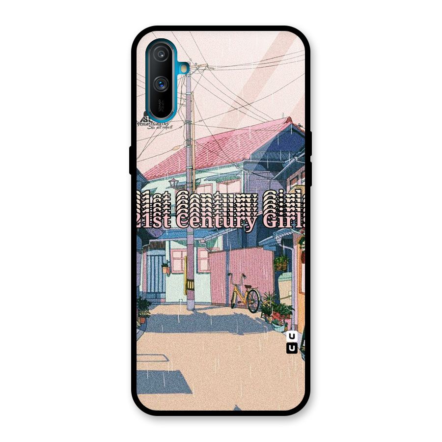 Century Girls Glass Back Case for Realme C3