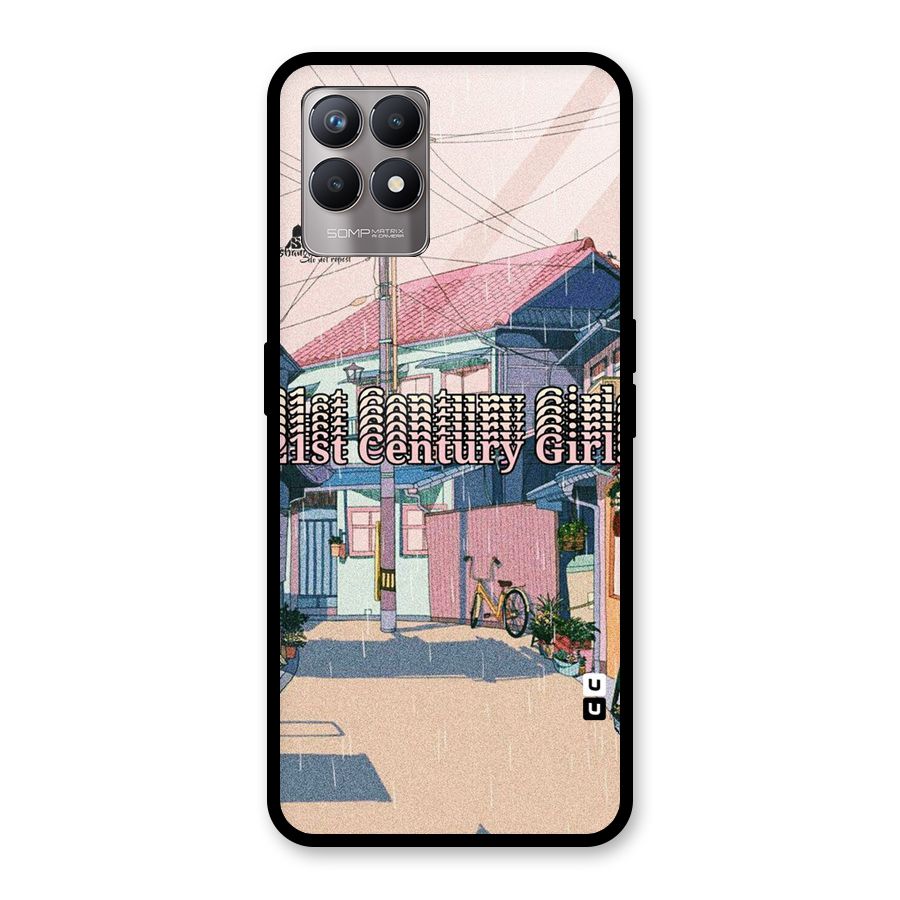 Century Girls Glass Back Case for Realme Narzo 50