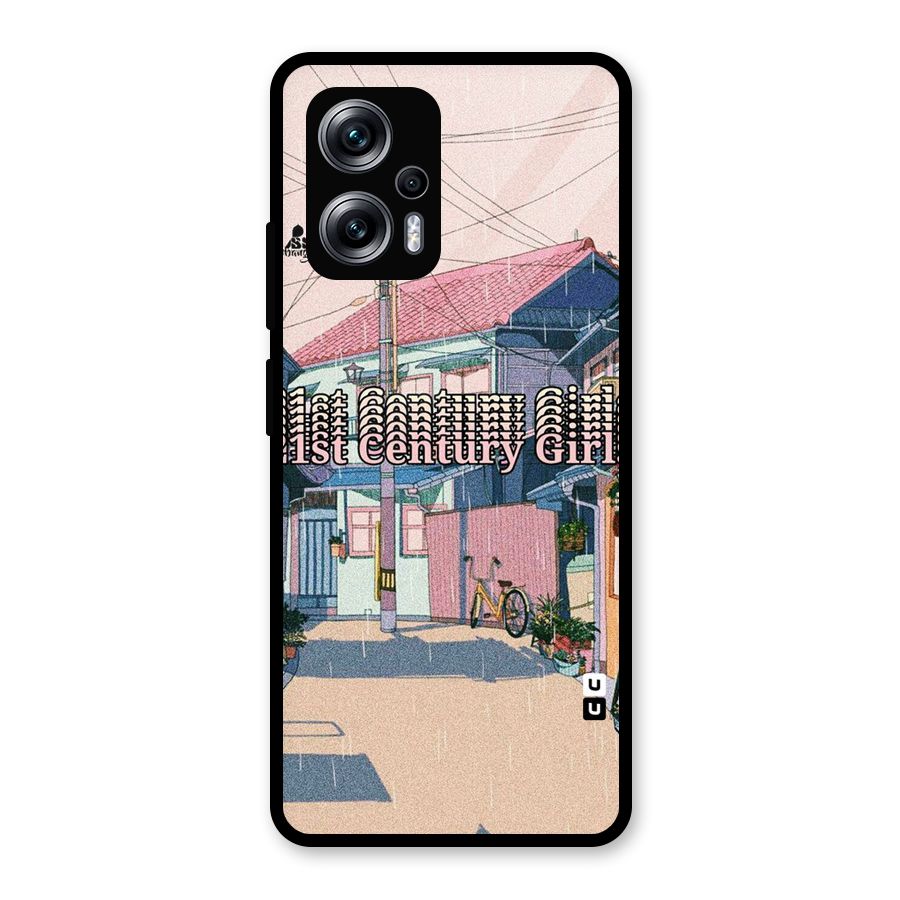Century Girls Glass Back Case for Redmi K50i