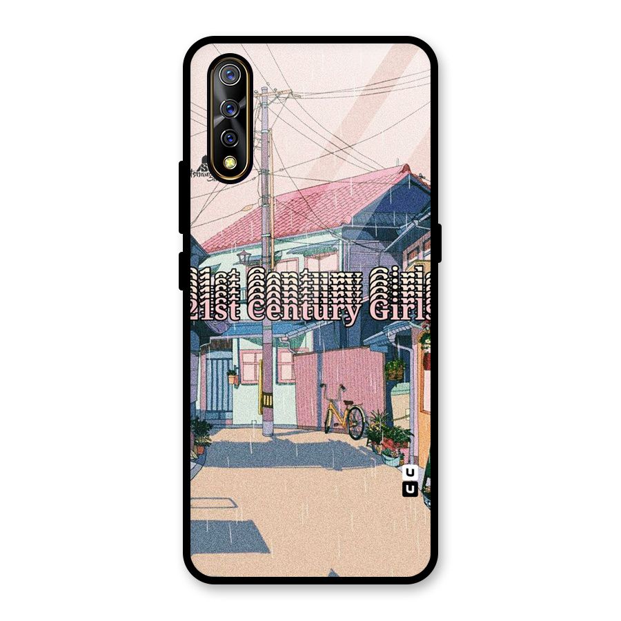 Century Girls Glass Back Case for Vivo S1