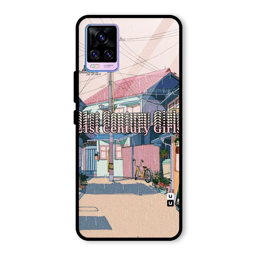 Century Girls Glass Back Case for Vivo V20 Pro