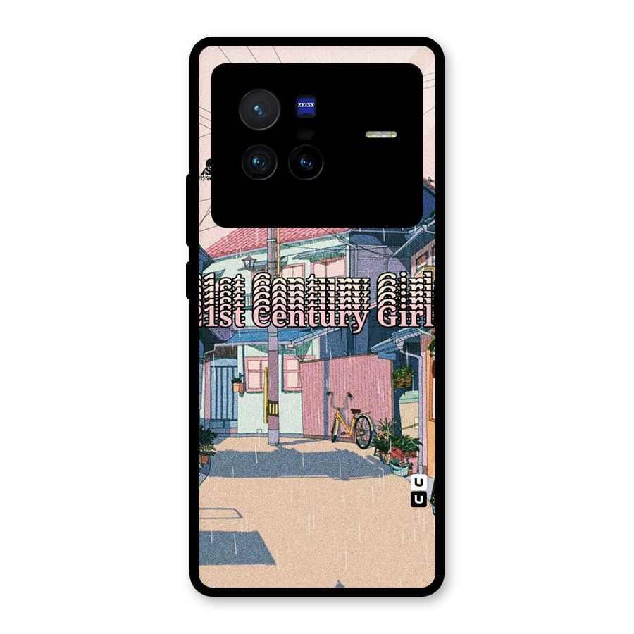 Century Girls Glass Back Case for Vivo X80