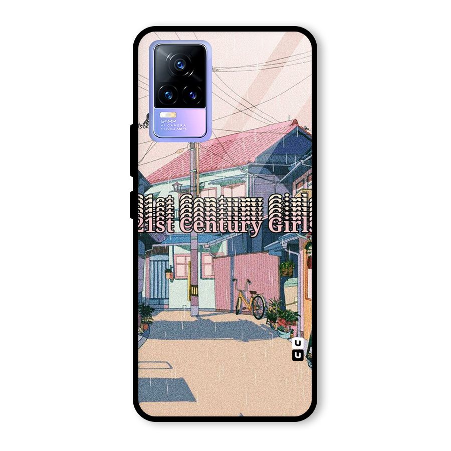 Century Girls Glass Back Case for Vivo Y73